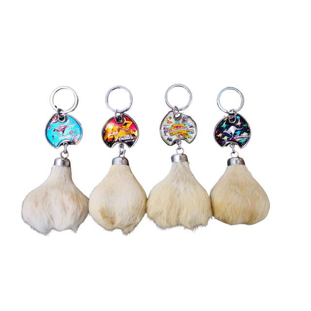 Kangaroo-Scrotum-Keyring-Map
