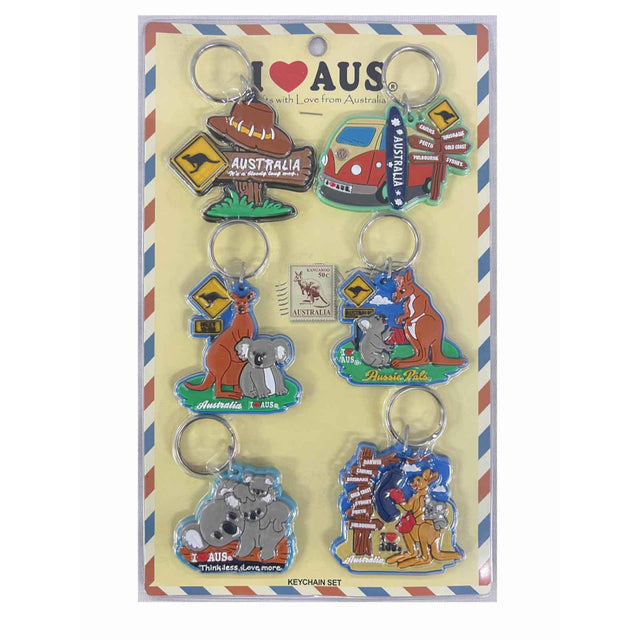 Key-Ring-6-Pieces-Australia