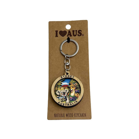 Key-Ring-Bamboo-Kangaroo-Koala-Selfie