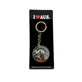 Key-Ring-Gold-Coin-Kangaroo-Coloured