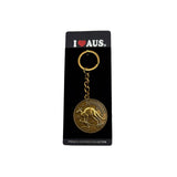 Key-Ring-Gold-Coin-Kangaroo-Gold