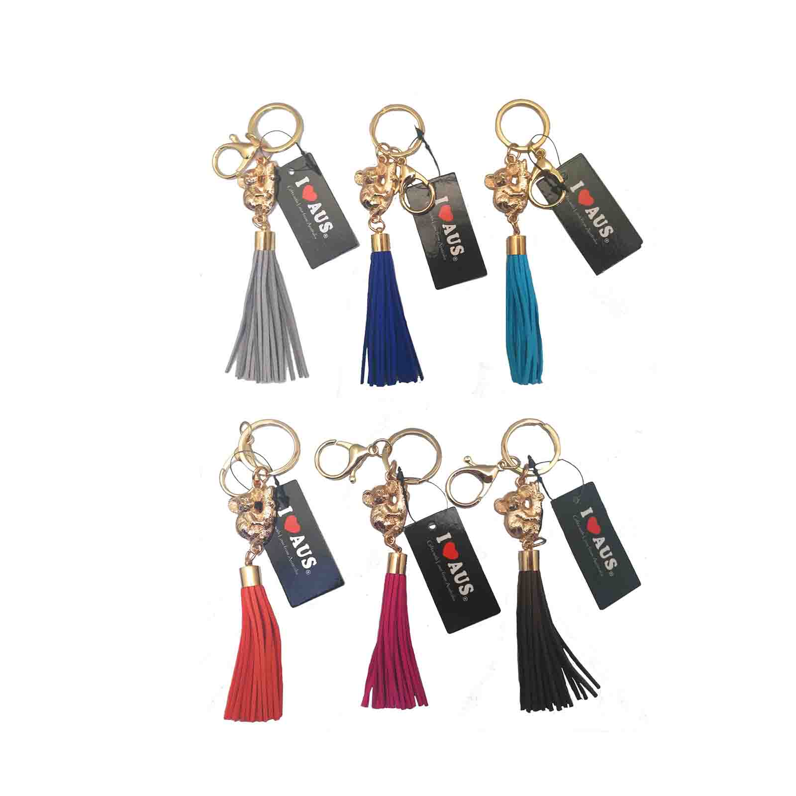 Key-Ring-Koala-With-Tassel-Australia