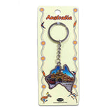 Key-Ring-Map-Melbourne-Red-Tram