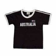 Kids T-Shirt Australia Embroidery Navy 2