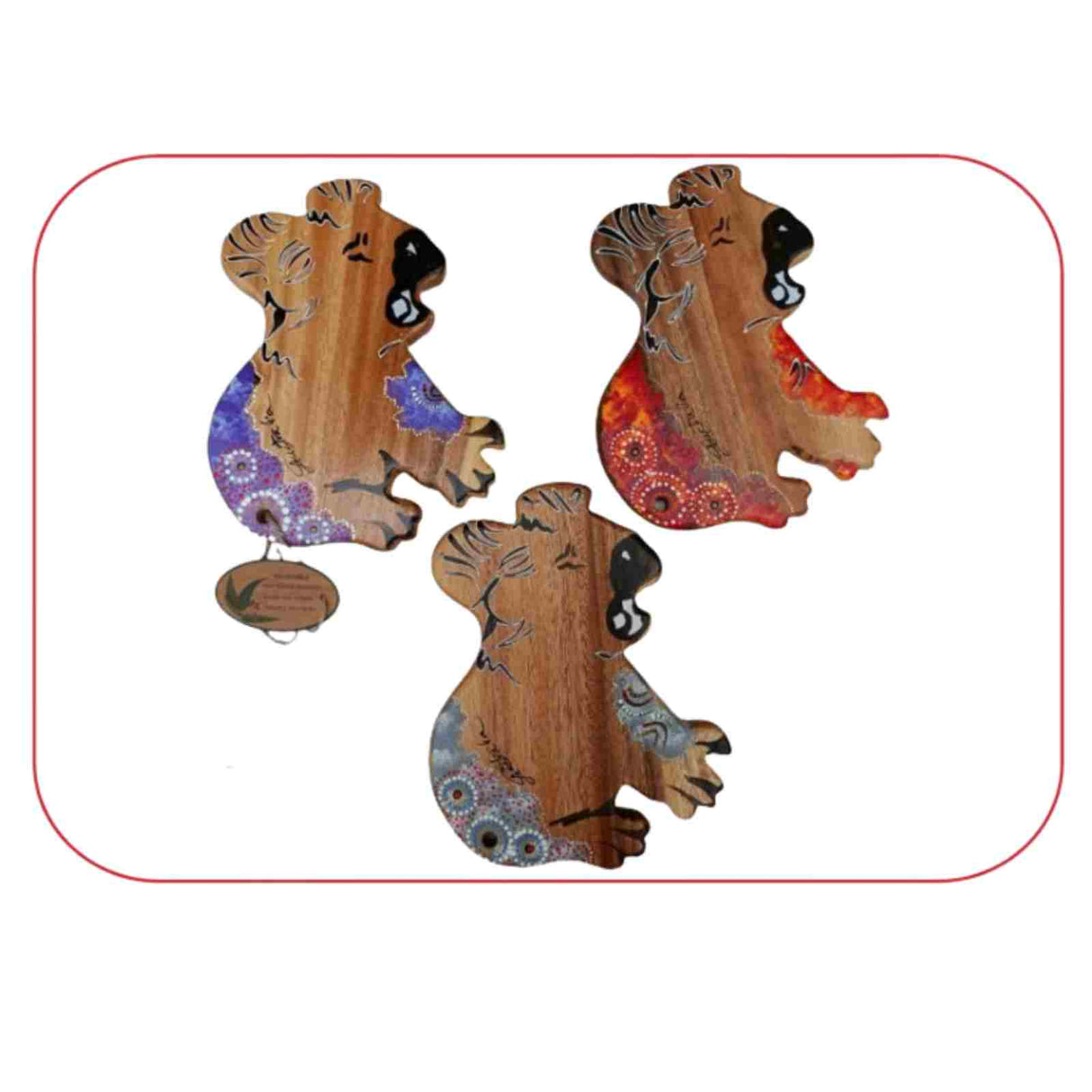 Koala-Serving-Board-Assorted-Designs-20cm-25cm