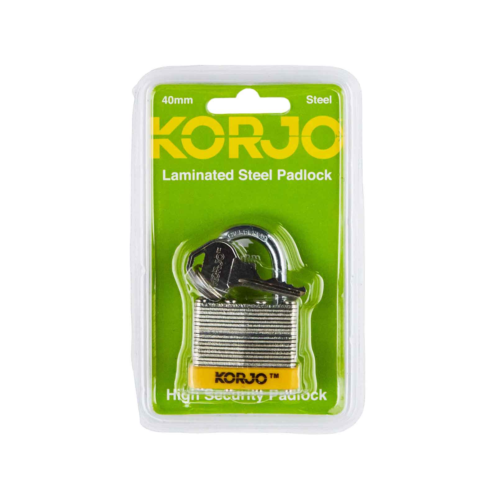 Korjo 40mm Steel Lock