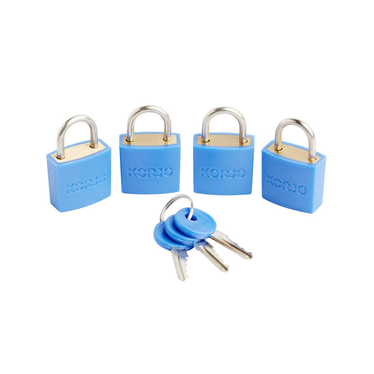 Korjo-Coloured-Luggage-Locks-Set-Blue