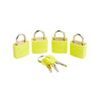 Korjo-Coloured-Luggage-Locks-Set-Yellow
