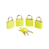 Korjo-Coloured-Luggage-Locks-Set-Yellow