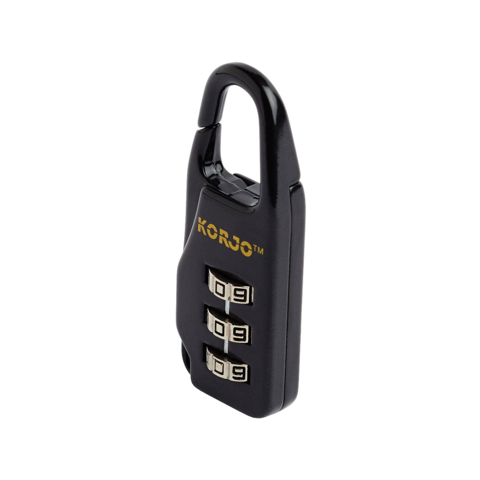 Korjo-Designer-Combination-Lock-Black-Angle