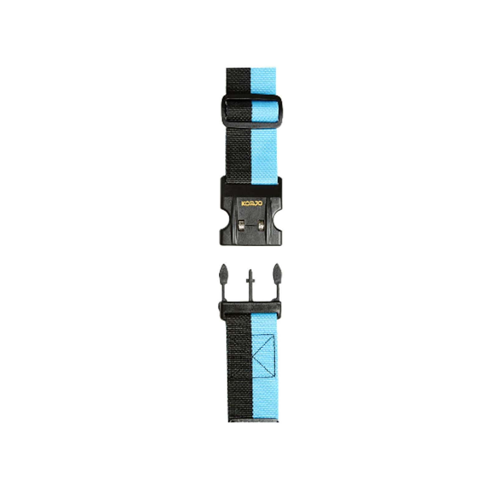 Korjo-Luggage-Strap-Combination-Lock-Blue-Angle
