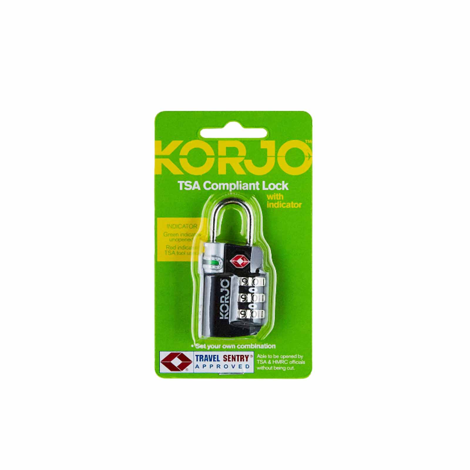 Korjo-TSA-Compliant-Indicator-Lock-Black-Cover