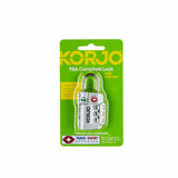 Korjo-TSA-Compliant-Indicator-Lock-Silver-Cover