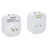 Korjo-Travel-Adaptor-Usb-Port-A-And-C-Australia-To-Japan-Front-Back