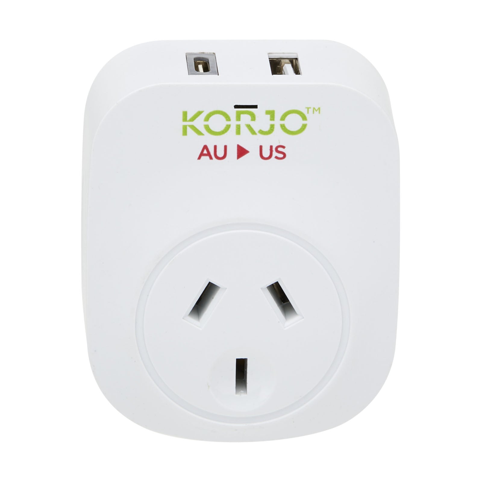 Korjo-Travel-Adaptor-Usb-Port-A-And-C-Australia-To-Us-Socket