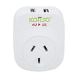 Korjo-Travel-Adaptor-Usb-Port-A-And-C-Australia-To-Us-Socket