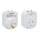 Korjo-Travel-Adaptor-Usb-Port-A-And-C-For-Australia-Front-Back