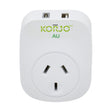 Korjo-Travel-Adaptor-Usb-Port-A-And-C-For-Australia-Socket