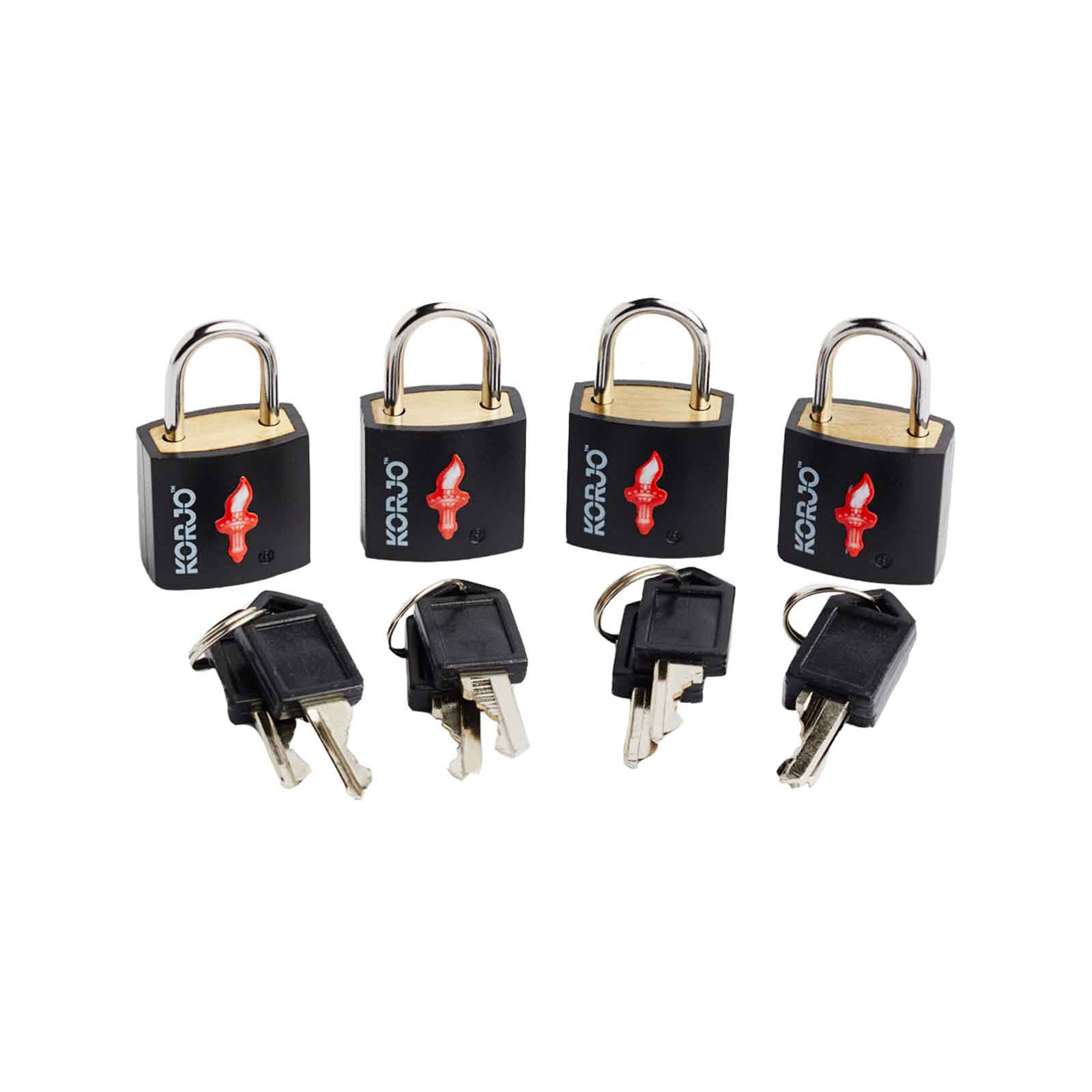 Korjo-Tsa-Keyed-Locks-Four-Pack-Black-Angle