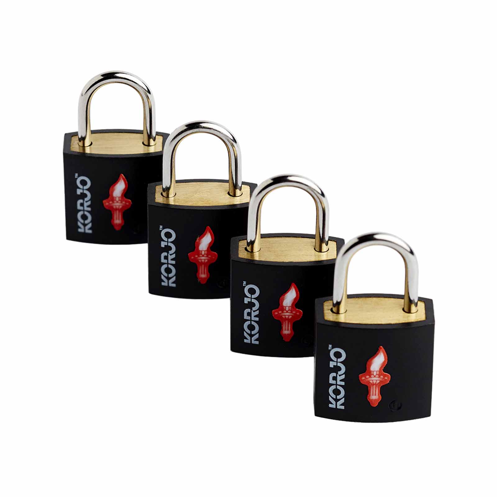 Korjo-Tsa-Keyed-Locks-Four-Pack-Black-Front