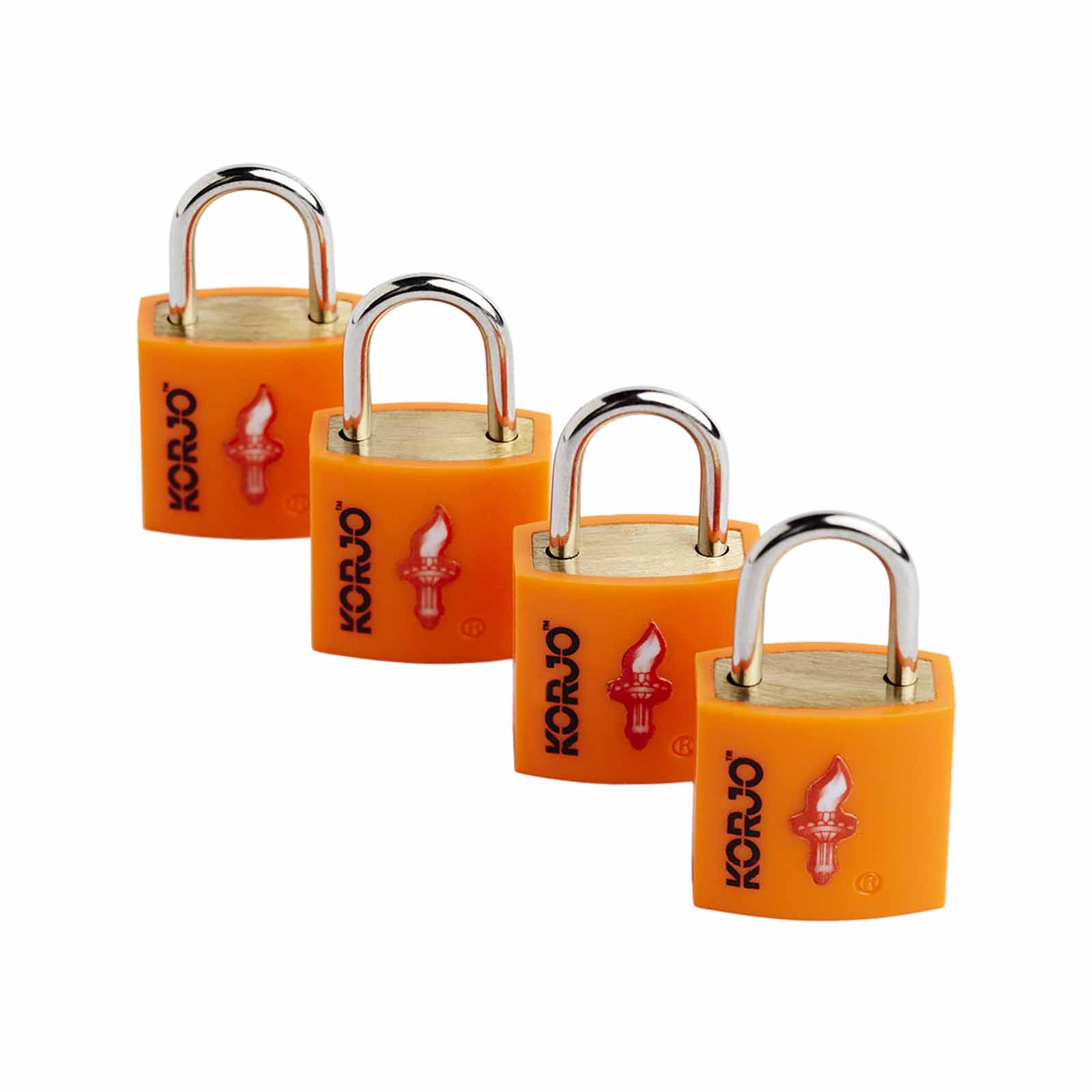Korjo-Tsa-Keyed-Locks-Four-Pack-Orange-Angle