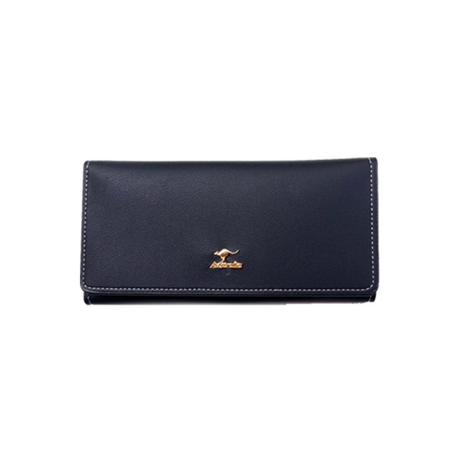 Ladies-Wallet-Aus-Kangaroo-Badge-Black