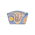 Leather-Purse-Medium-Kangaroo-In-Summer-Flowers-Aqua
