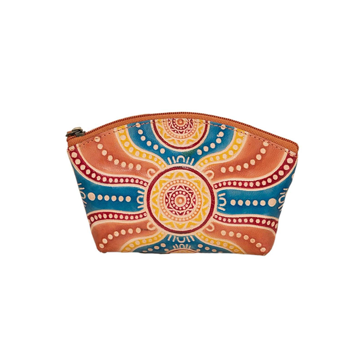 Leather-Purse-Medium-Source-Of-Life-Sunrise-Tan