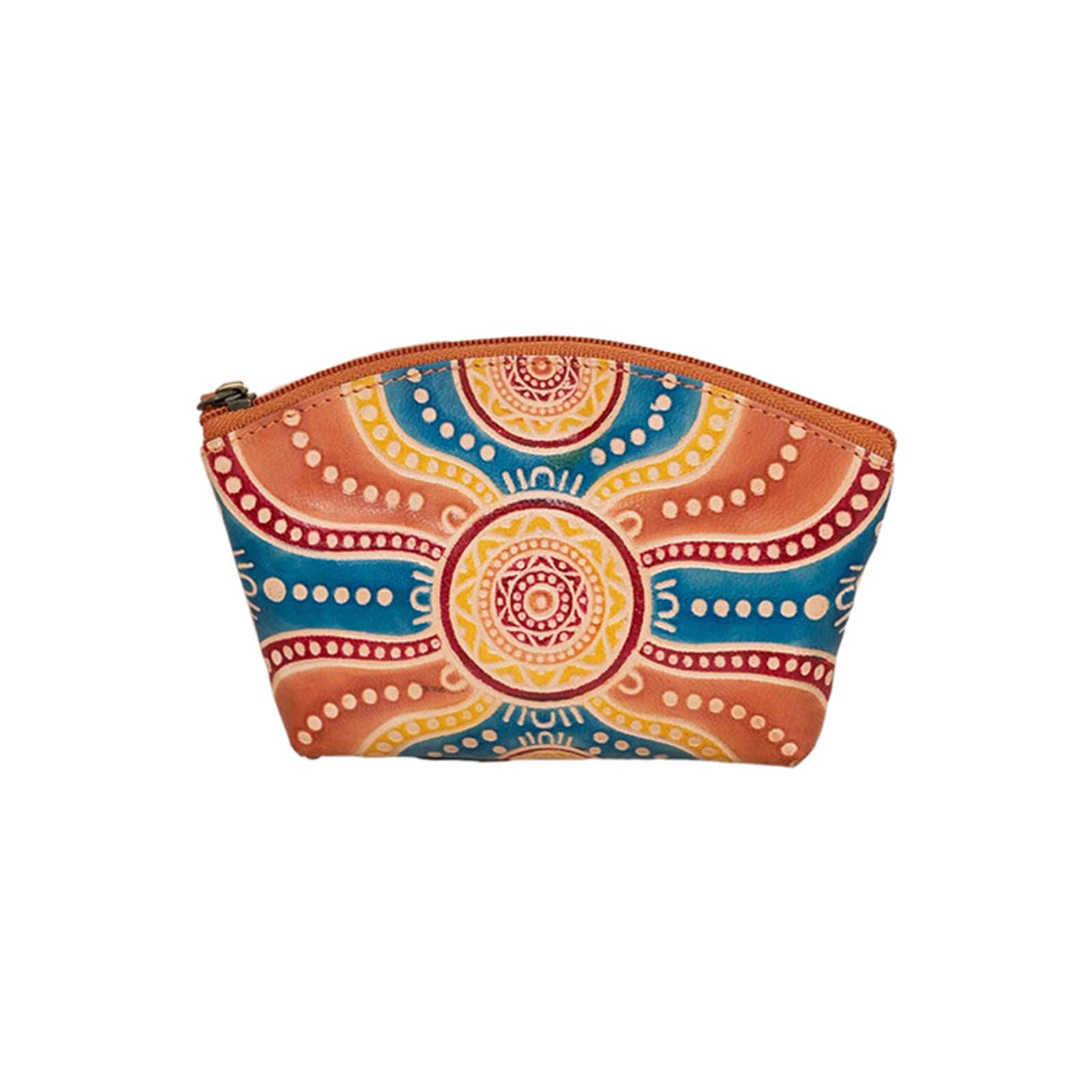 Leather-Purse-Medium-Source-Of-Life-Sunrise-Tan