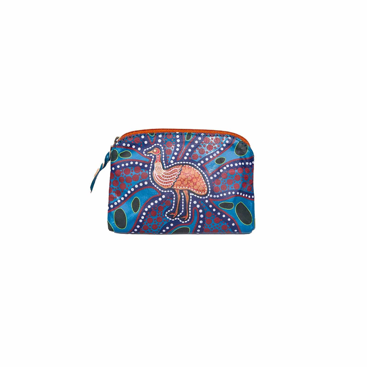 Leather-Purse-Rectangle-Emu-Egg-Hunting-Time