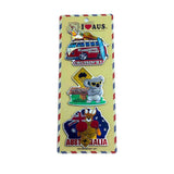 Magnet-3-Pack-Foil-Kangaroo-Koala