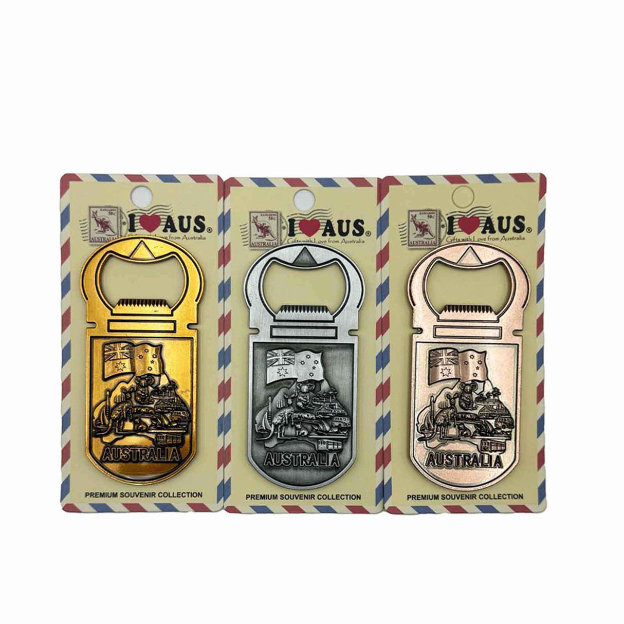 Magnet Bottle Opener Australian Icons