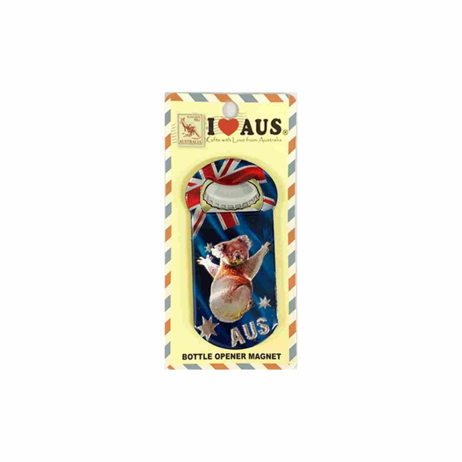 Magnet-Bottle-Opener-Foil-Koala-And-Flag