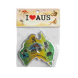 Magnet-Foil-Green-Aus-Map