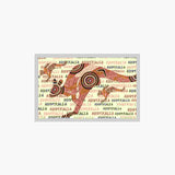 Magnet-Foil-Ls-Aboriginal-Kangaroo-Australia