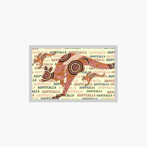 Magnet-Foil-Ls-Aboriginal-Kangaroo-Australia