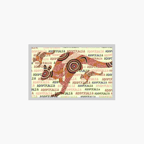 Magnet-Foil-Ls-Aboriginal-Kangaroo-Australia