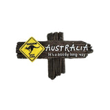 Magnet Resin AUS A Bloody Long Way Brown