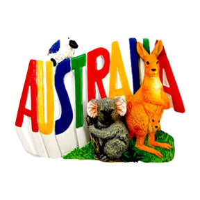 Magnet-Resin-Australia-Word