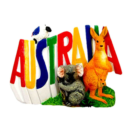 Magnet-Resin-Australia-Word