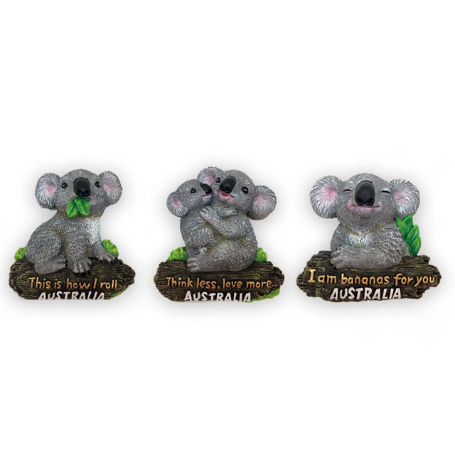 Magnet-Resin-Koala-3-Pieces