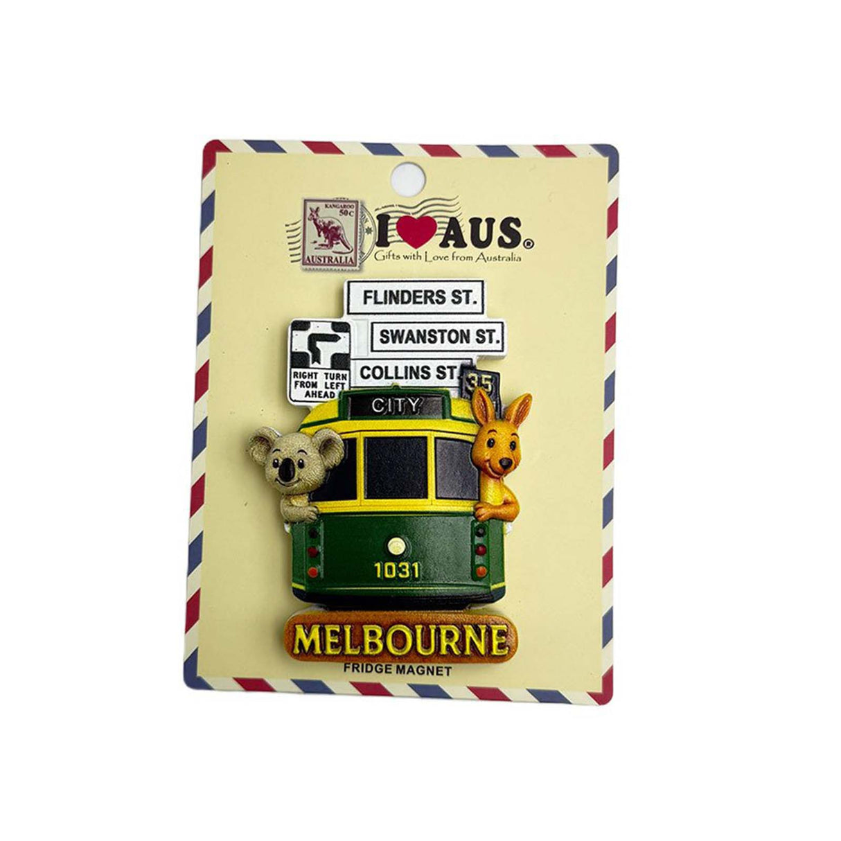 Magnet-Resin-Melbourne-Comic-Tram