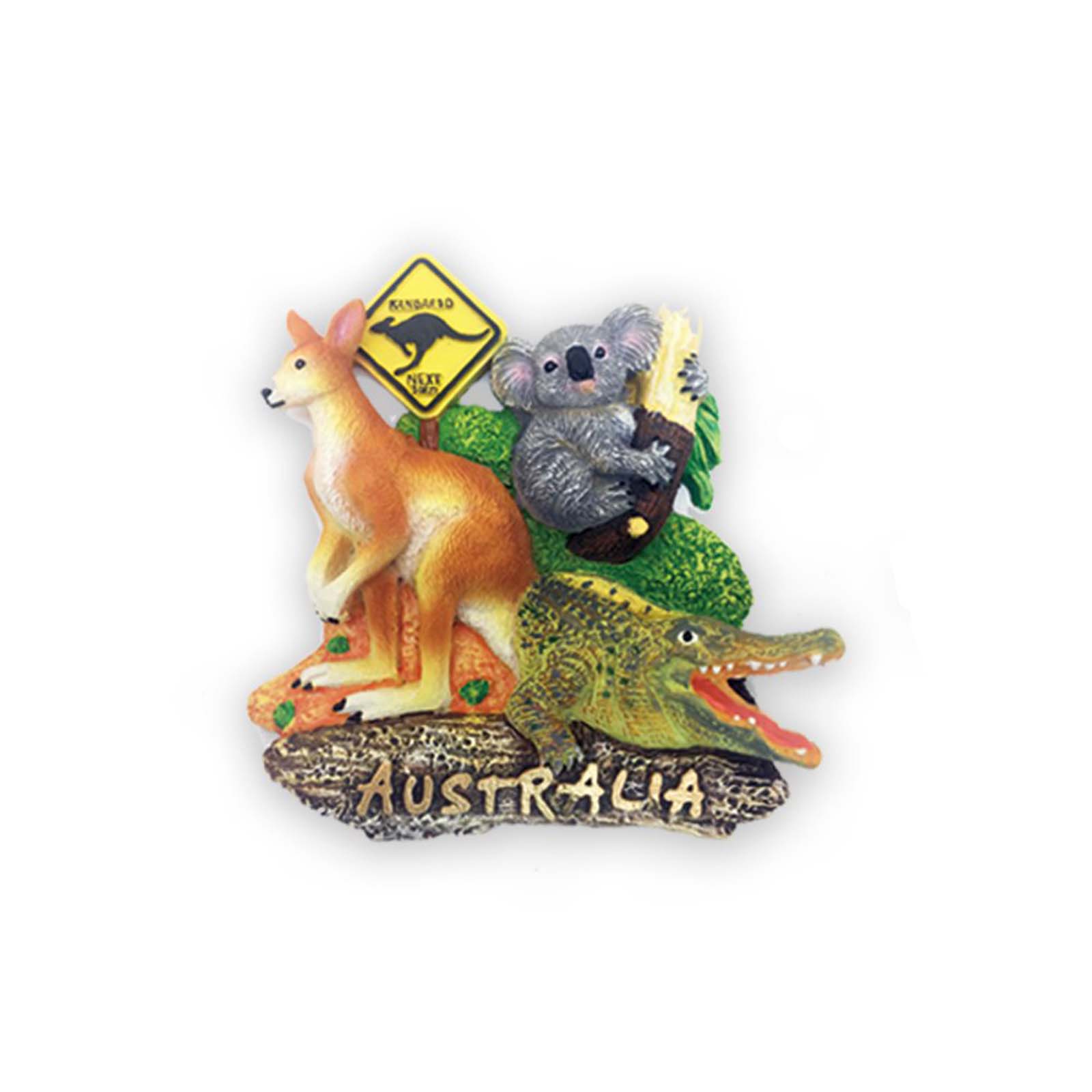 Magnet-Resin-Roo-Koala-Croc