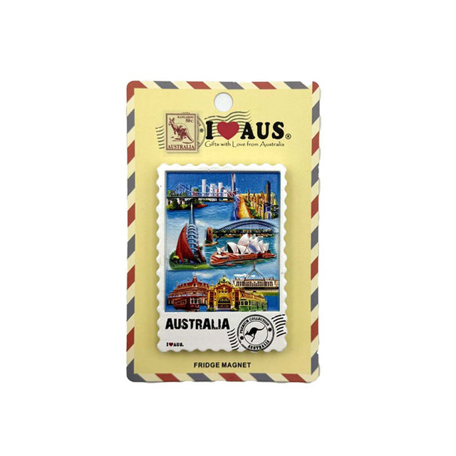 Magnet-Resin-Stamp-Australian-Landmarks