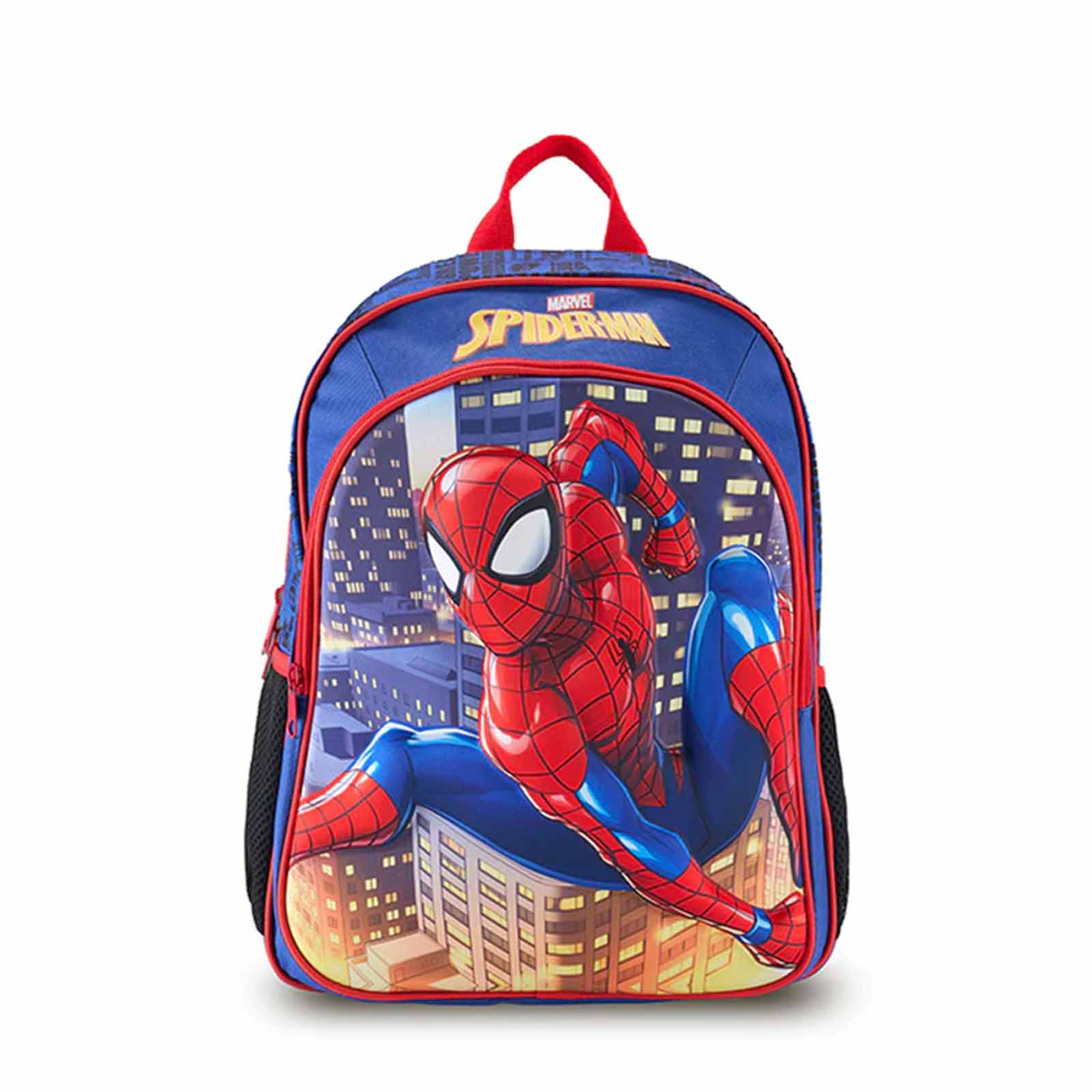 Marvel-Spider-Man-3d-15inch-Backpack-Front