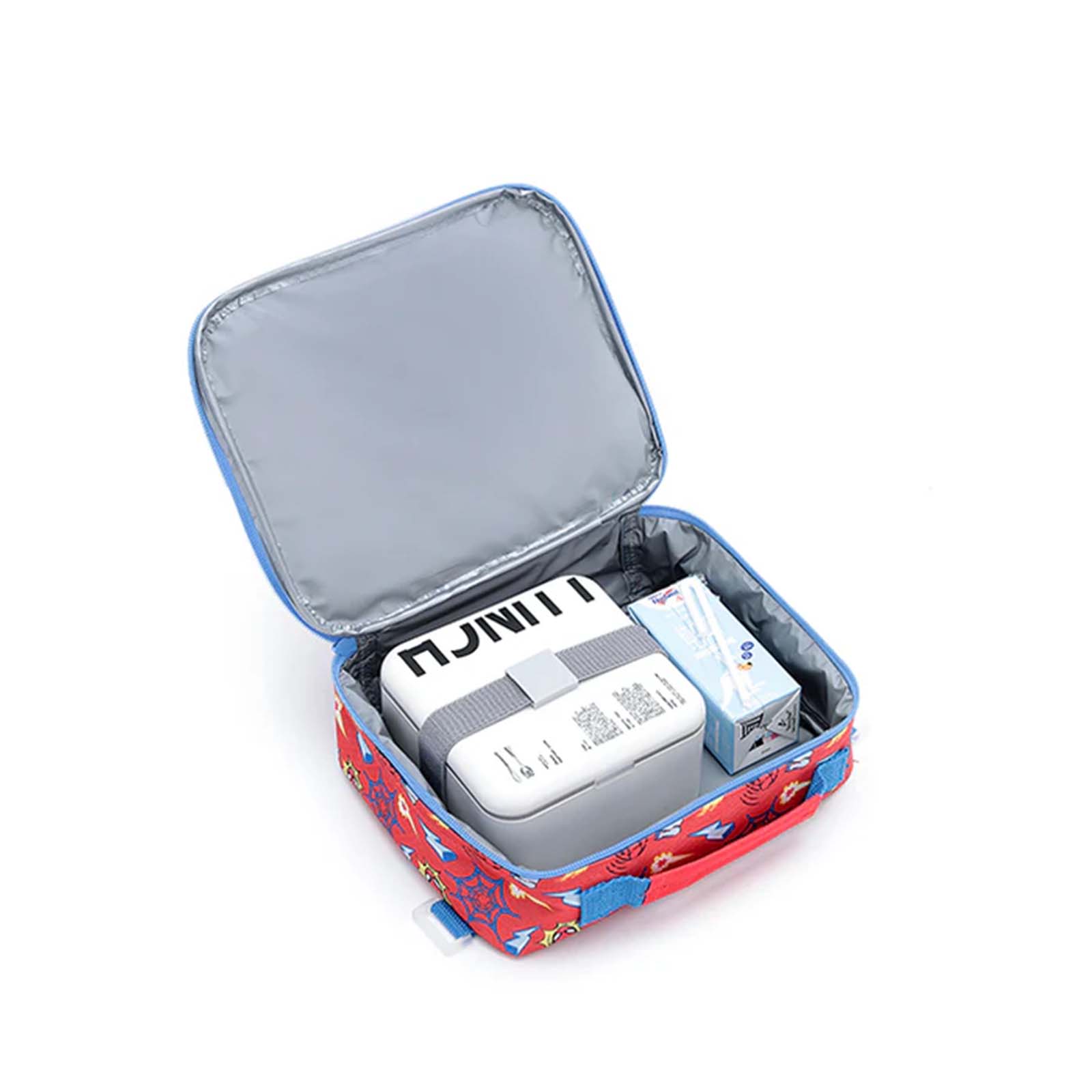 Marvel-Spiderman-16inch-Backpack-Lunch-Box