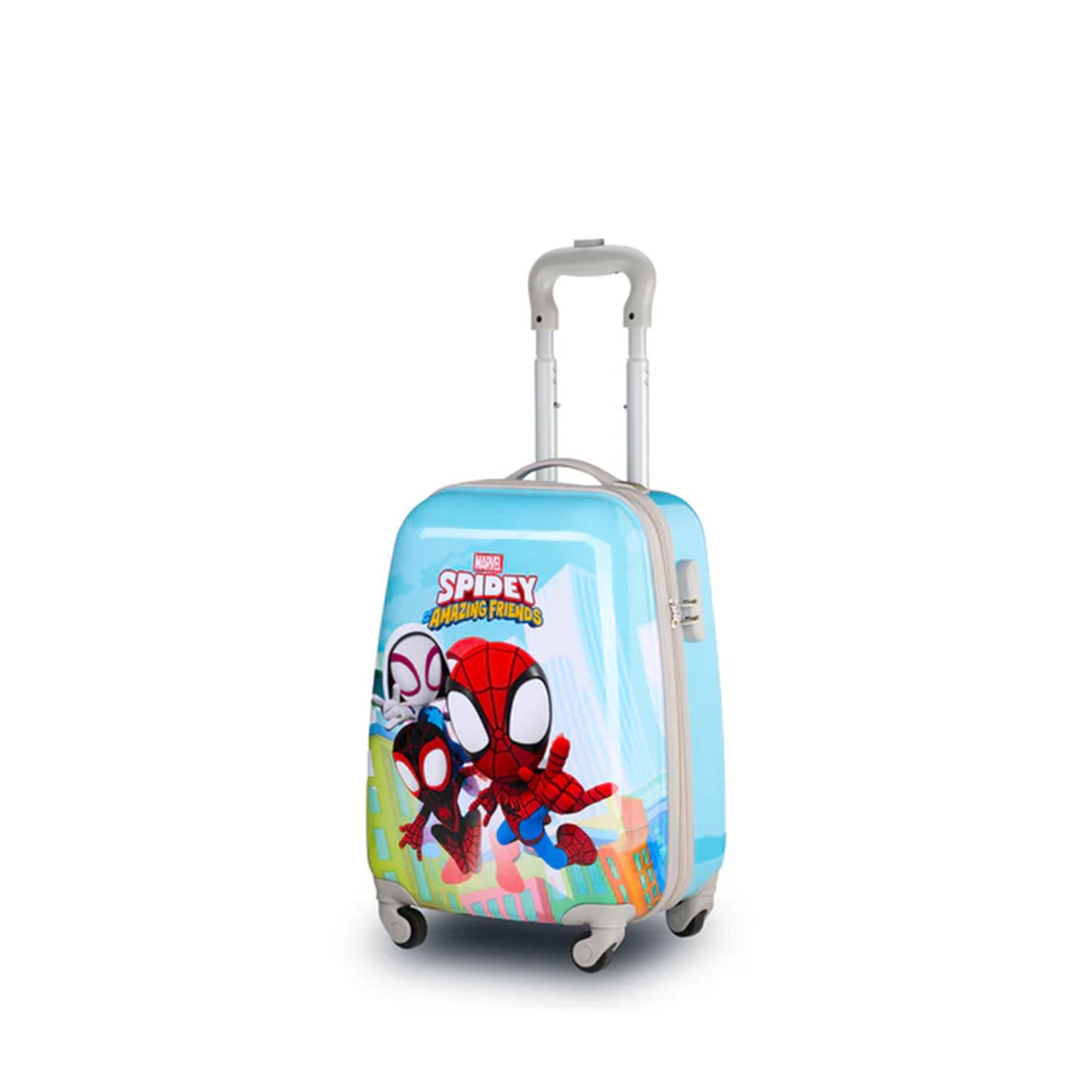 Marvel-Spidey-Friends-17inch-Carry-On-Suitcase-Angle