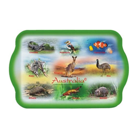 Melamine-Tray-8-Inch-Wildlife
