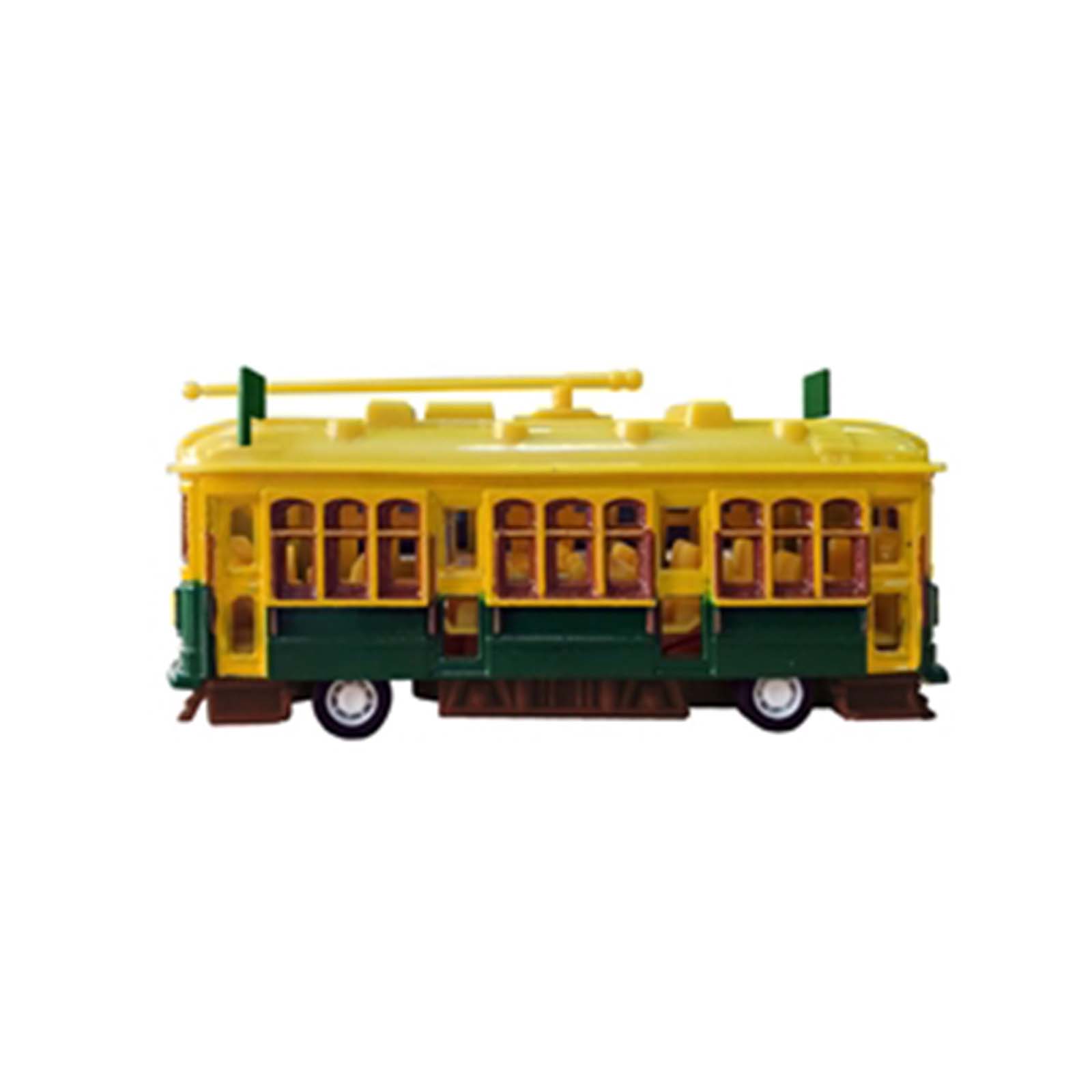 Melbourne-Tram-Metal-Green-With-Sound-And-Light