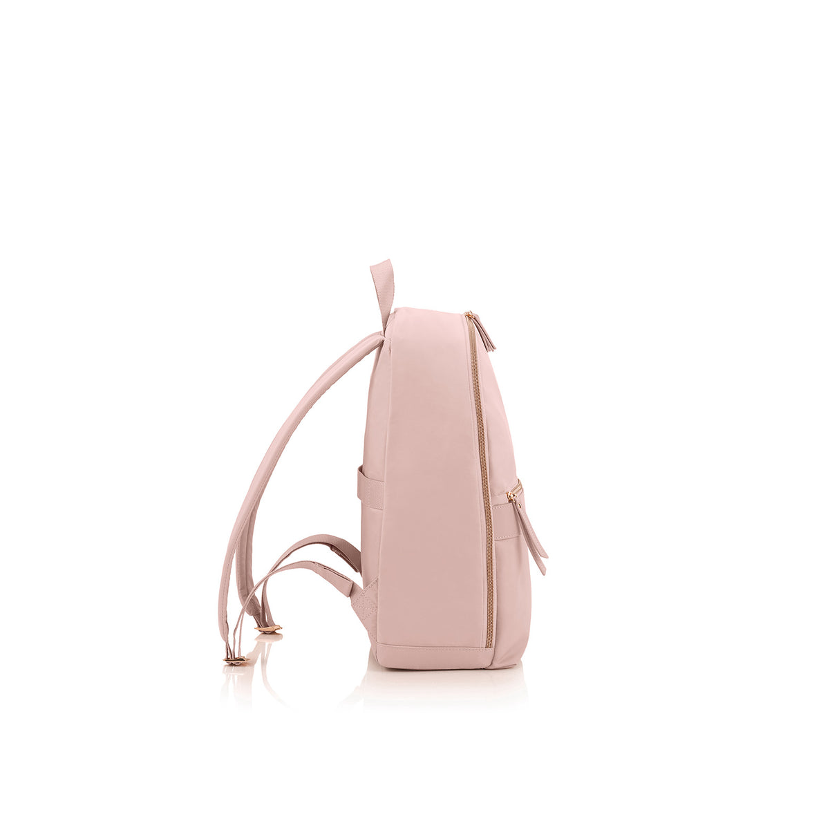 Mobile-Solution-Essential-Laptop-Backpack-Rose-Quartz-Side-Detail